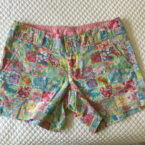 Lilly Pulitzer 4in Shorts size 0 - Picture 1 of 3